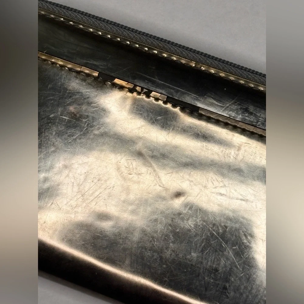 VINTAGE Coach Metallic Wristlet Wallet